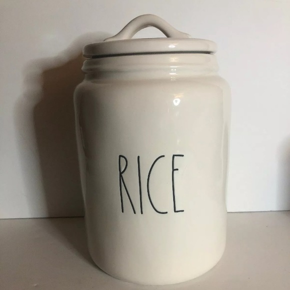 Rae Dunn Kitchen Rae Dunn Large Rice Canister Poshmark